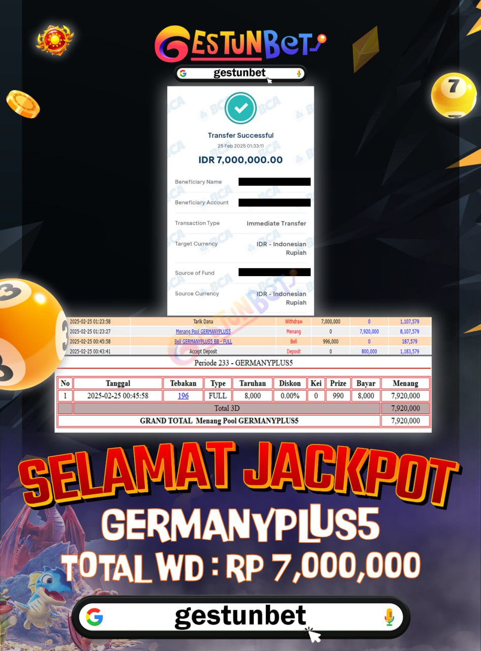 BUKTI JP GESTUNBET 25 FEBRUARI 2025