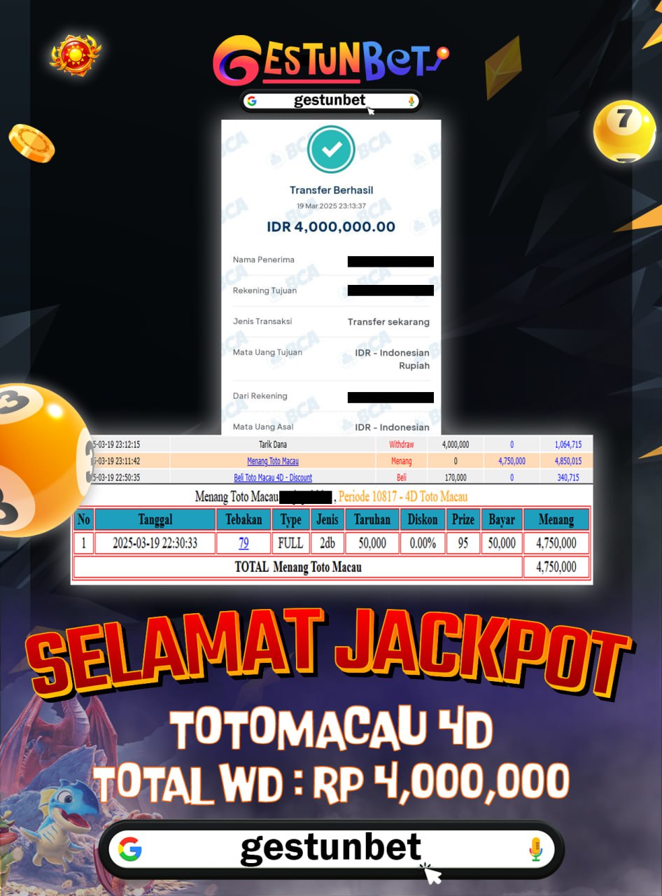 BUKTI JP GESTUNBET 19 MARET 2025