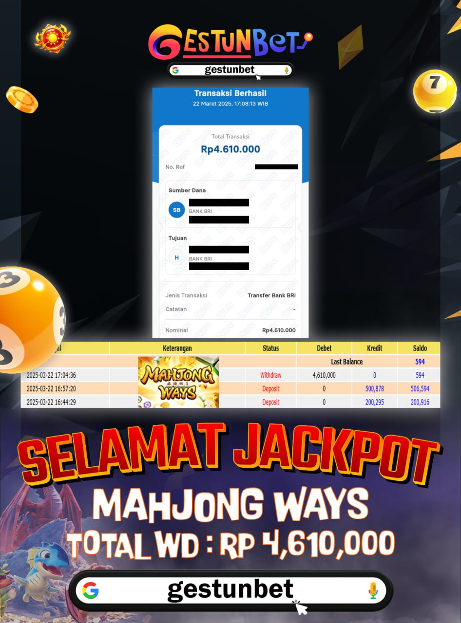 BUKTI JP GESTUNBET 22 MARET 2025