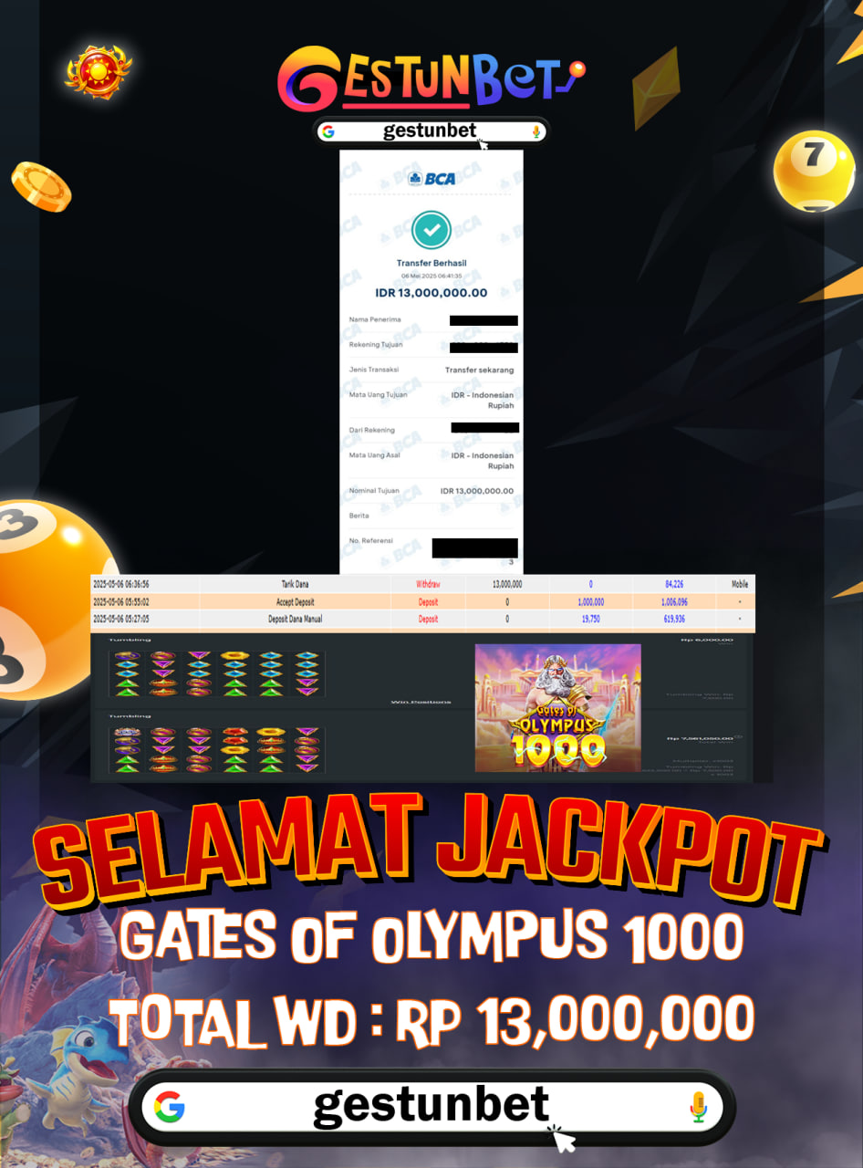 BUKTI JP GESTUNBET 06 MEI 2025